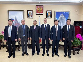 Генконсул России в Шэньяне С.В.Черненко принял делегацию Народного правительства г.Шэньяна 