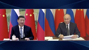 习近平同俄罗斯总统普京举行视频会晤 习近平同俄罗斯总统普京举行视频会晤